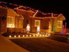 Christmas Lighting Electrician - Electrician Rockwall TX Barney's Electric Full Service Electrician Residential Commercial Retail and New Construction Wiring Repair Installation Service 24 Hour Emergency Services Master Electrician Rockwall Texas